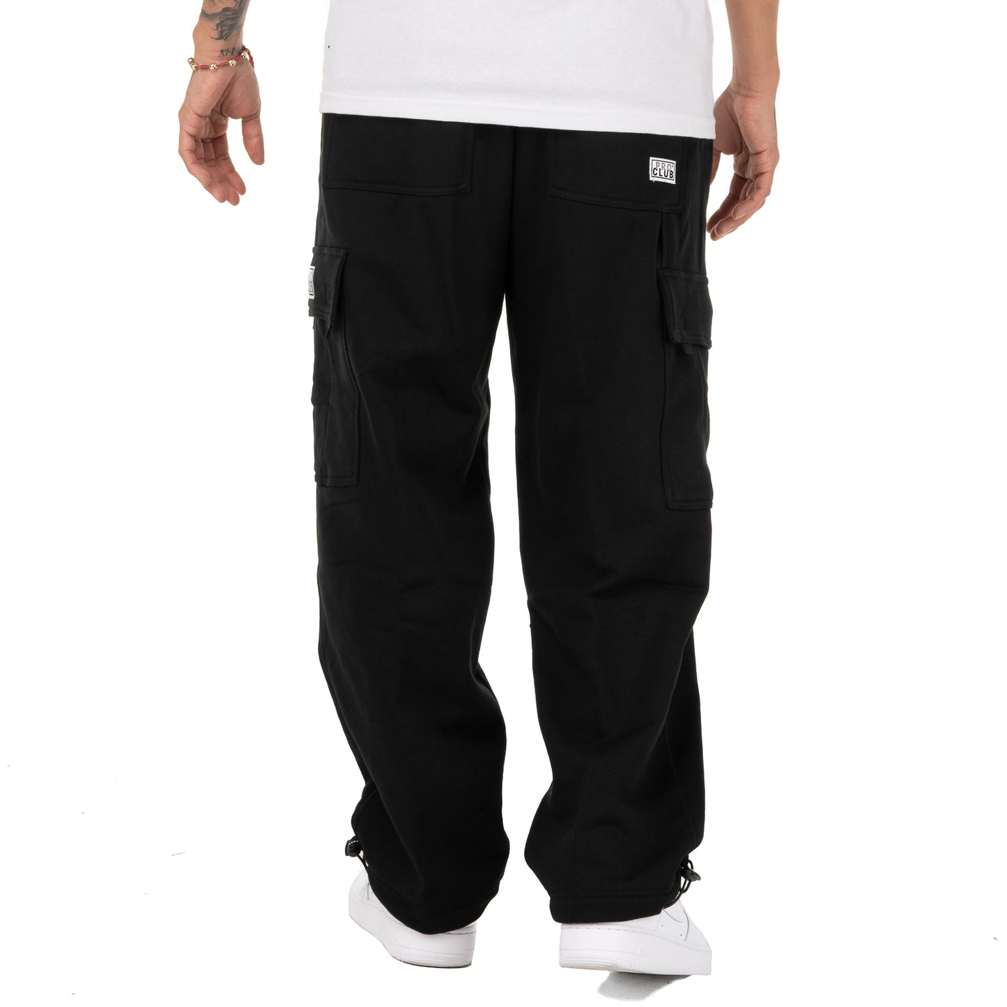BLACK FLEECE CARGO PANTS