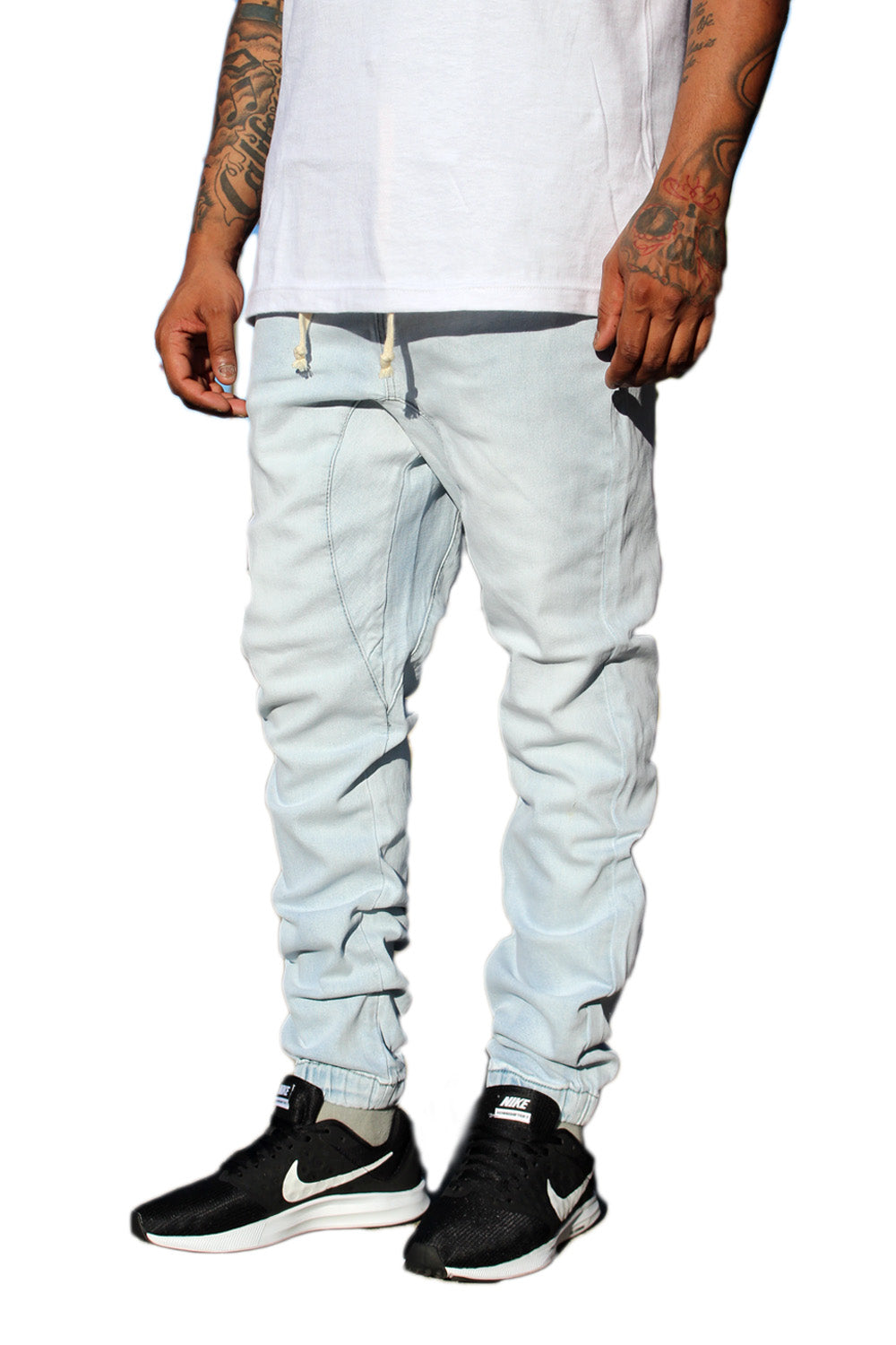 ICE SLIM FIT DENIM JOGGERS