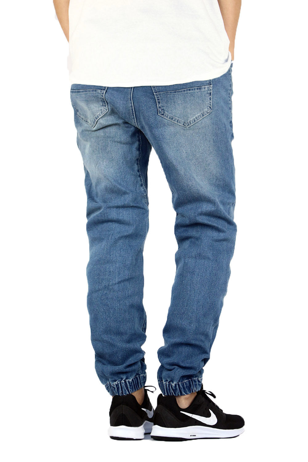 LT INDIGO SLIM FIT DENIM JOGGERS