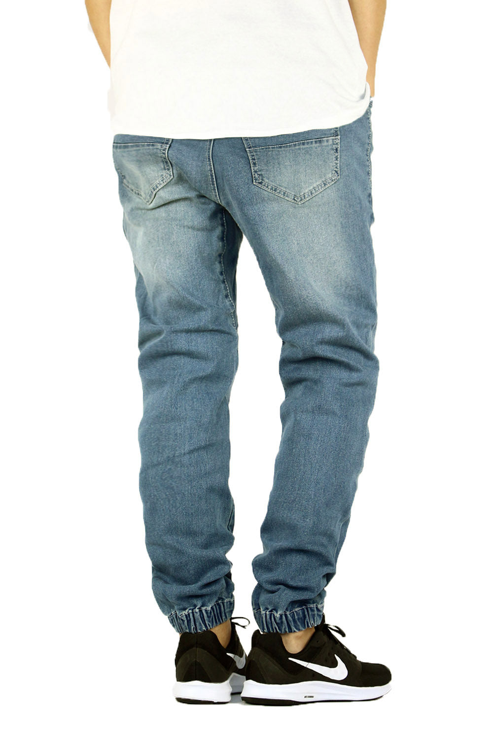 VINTAGE SLIM FIT DENIM JOGGERS