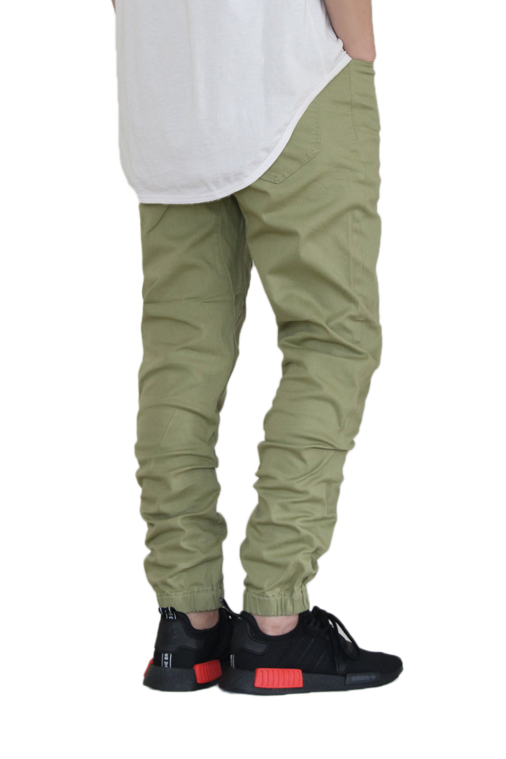 JADE SLIM FIT TWILL JOGGERS