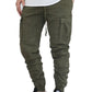 OLIVE SOFT CARGO TWILL JOGGERS
