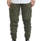 OLIVE SOFT CARGO TWILL JOGGERS