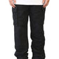 BLACK ROY BAGGY FIT CARGO PANTS