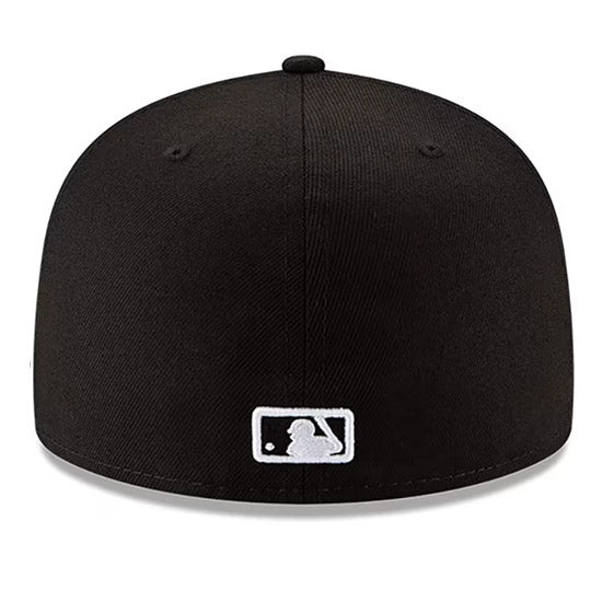 LA Dodgers Black/White/Black Cap