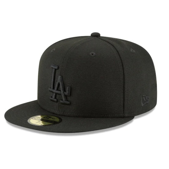 LA Dodgers Black/Black Cap