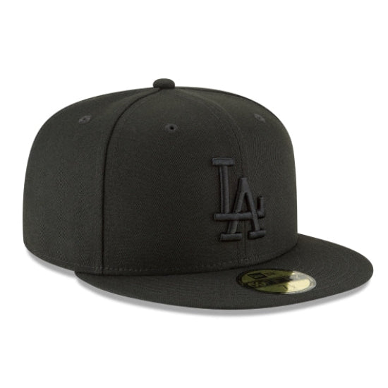 LA Dodgers Black/Black Cap