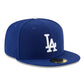 LA Dodgers Royal blue/White Cap
