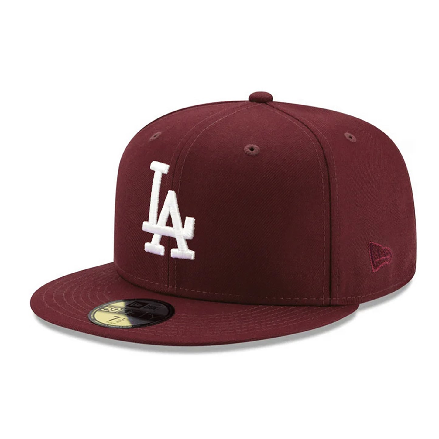 LA Dodgers Burgundy/White Cap