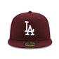 LA Dodgers Burgundy/White Cap