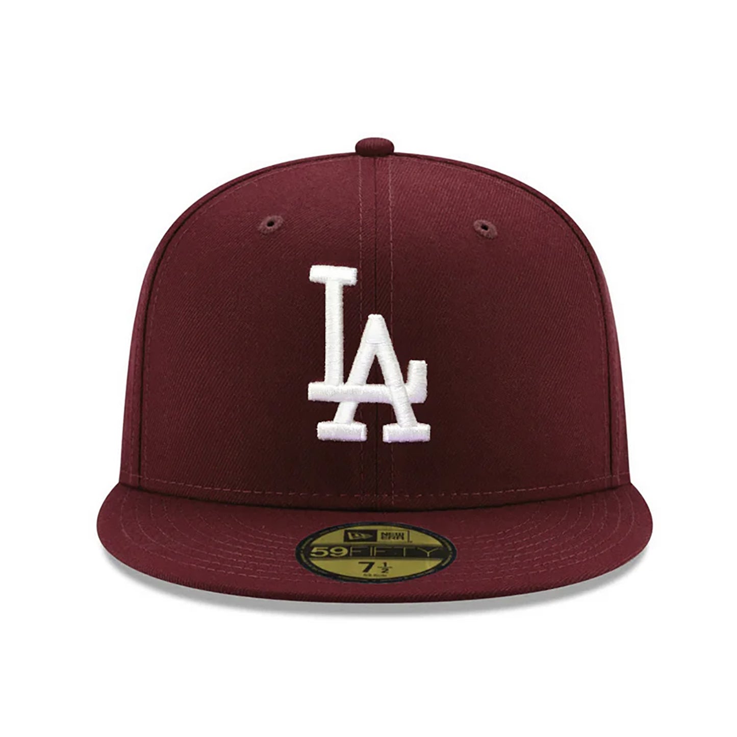 LA Dodgers Burgundy/White Cap