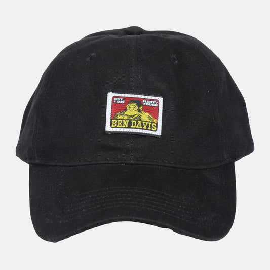 Black Unstructured Baseball Cap