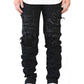 BLACK BILLY DISTRESSED JEANS