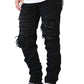 BLACK BILLY DISTRESSED JEANS