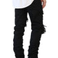 BLACK BILLY DISTRESSED JEANS