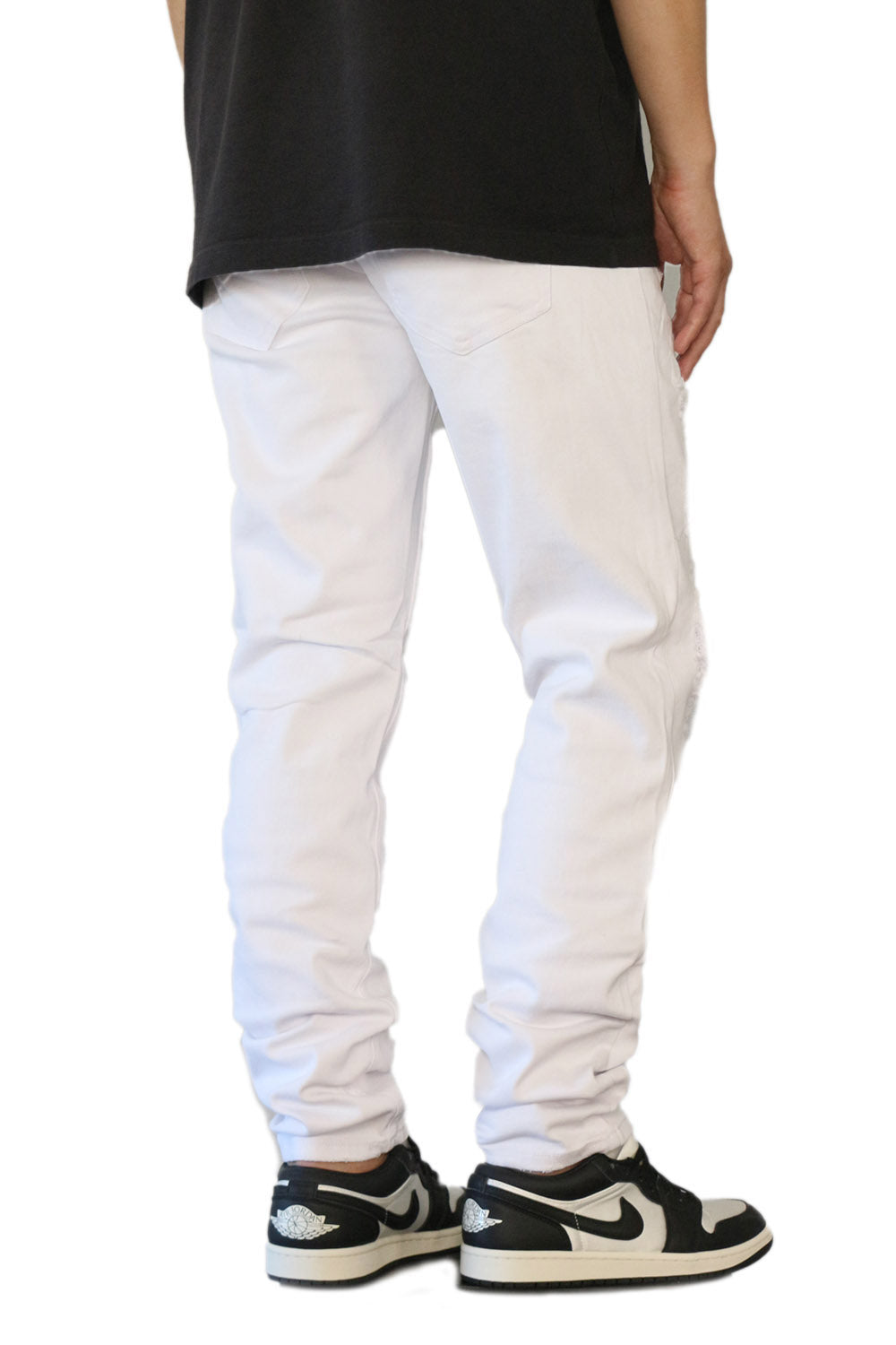 WHITE BILLY DISTRESSED JEANS