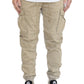 KHAKI SOFT CARGO TWILL JOGGERS