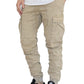 KHAKI SOFT CARGO TWILL JOGGERS