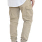 KHAKI SOFT CARGO TWILL JOGGERS