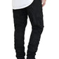 BLACK CARGO TWILL JOGGERS