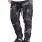 BLACK CAMO CARGO TWILL JOGGERS