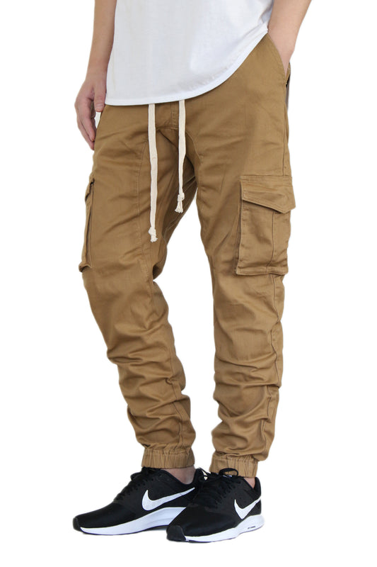 WHEAT CARGO TWILL JOGGERS