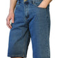 DK Blue Regular Fit Denim Shorts