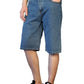 DK Blue Regular Fit Denim Shorts