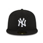NY Yankees Black/White Cap