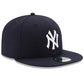 NY Yankees Navy/White Cap