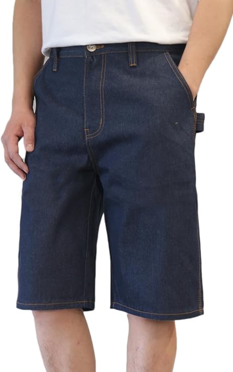 Raw Indigo Regular Fit Carpenter Shorts