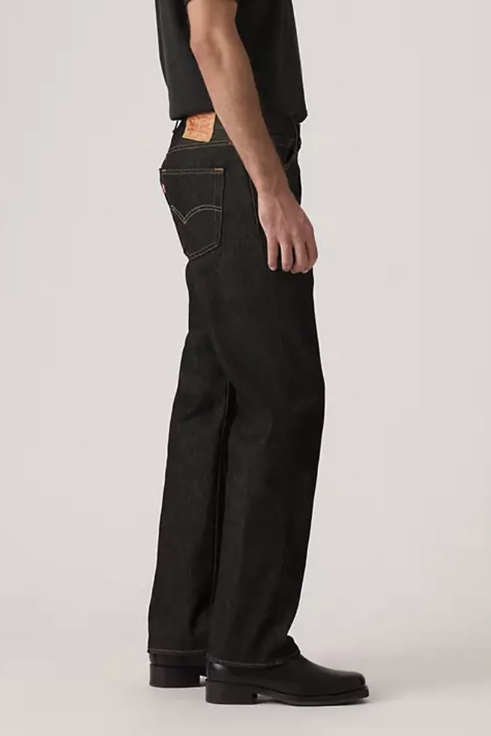 Levi's Rigid Black 501 Shrink to Fit Jeans