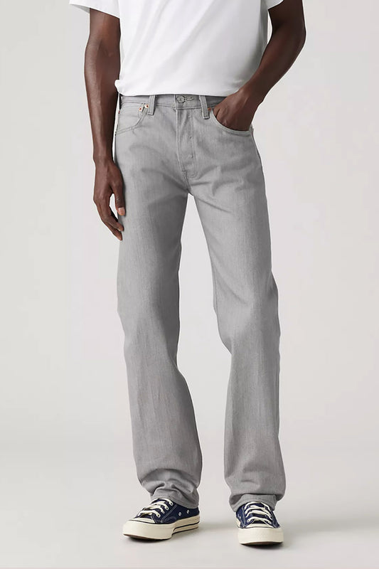 Levi's Rigid Gray 501 Shrink to Fit Jeans