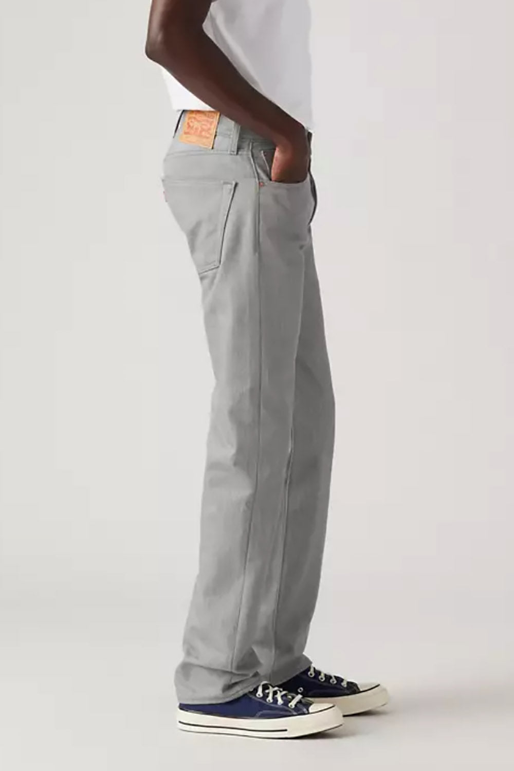 Levi's Rigid Gray 501 Shrink to Fit Jeans