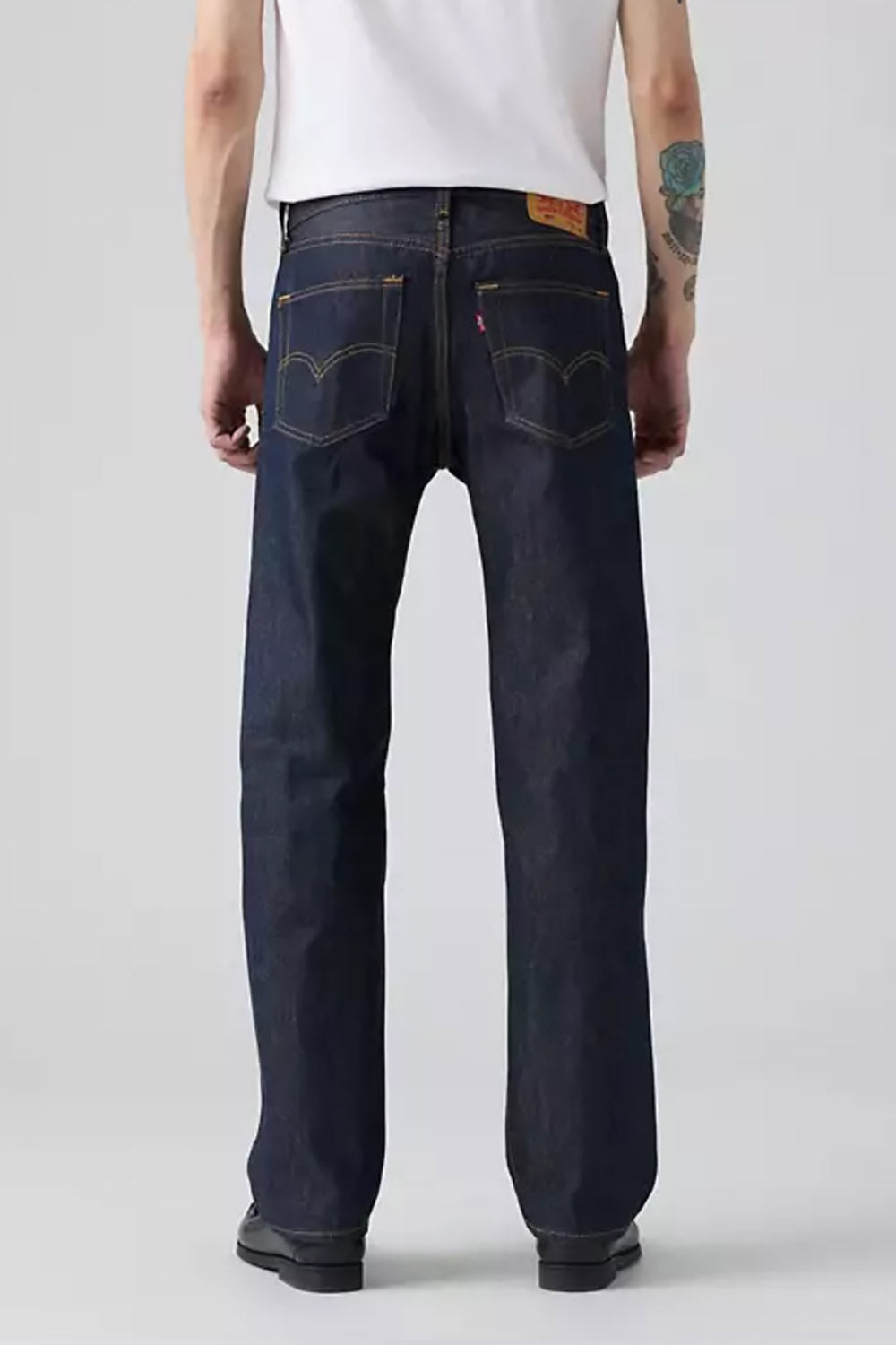 Levi's Rigid Indigo blue 501 Shrink to Fit Jeans
