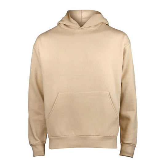 SAND OVERSIZED FLEECE HOODIE