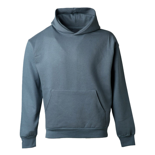 PASTEL BLUE OVERSIZED FLEECE HOODIE